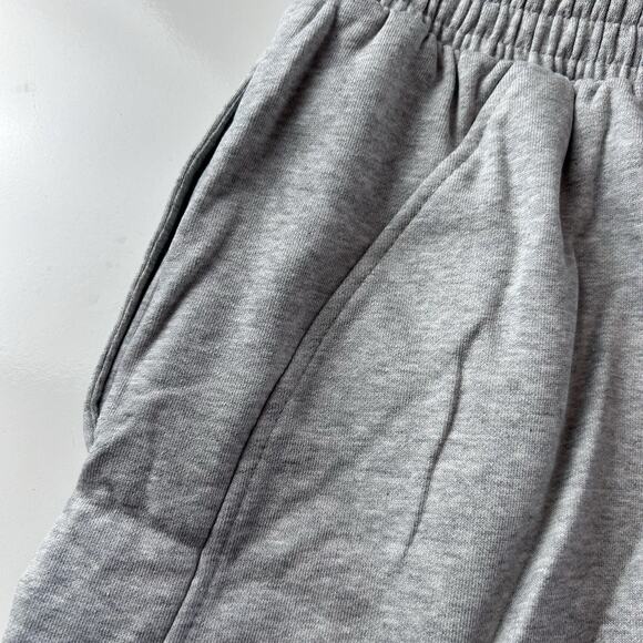 Gymshark Sweat Shorts Womens XS Elastic Waist Pockets Workout Training Gray - Picture 9 of 10
